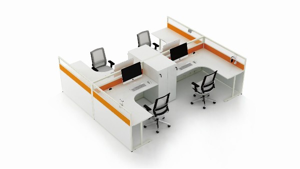 办公室-屏风办公桌-定制